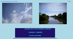 Desktop Screenshot of galeriatubarao.net