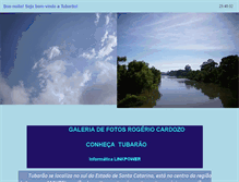 Tablet Screenshot of galeriatubarao.net